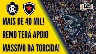 REMO X BOTAFOGO PB! MAIS DE 40 MIL NO MANGUEIRÃO PARA UM JOGÃO NA SÉRIE C! CASTFC