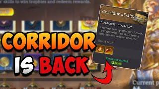 CORRIDOR OF GLORY IS BACK! - Why is it Back? and How did it Work? I Watcher of Realms