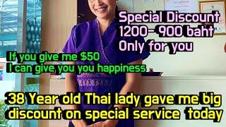 A weird rural Thai massage shop38 Year old Thai lady give big special service to young foreigner