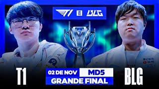 T1 x BLG | CoStream Worlds 2024 | Grande Final  - Ilha das Lendas