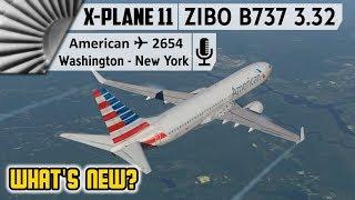 ZIBO MOD B737-800X v3.32 in X-Plane 11.30 Beta | What's New?