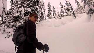 Snowshoeing with Rich and Jim in the Alpental Backcountry