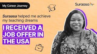 Suraasa helped me get a job offer in the USA | Sikhanyiso Maviza | My career journey | Suraasa