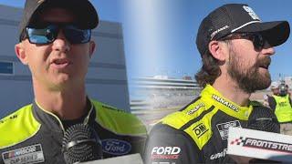 Ryan Blaney & Crew Chief Jonathan Hassler Recap Their Day After Going to a Backup Car