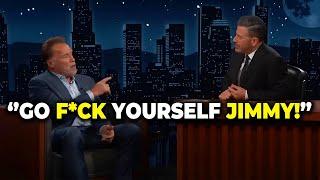 Arnold Schwarzenegger Kicked Off Jimmy Kimmel’s Show After Fiery Clash