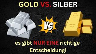 ‼️VORSICHT‼️ - Triff nicht die FALSCHE Entscheidung - GOLD oder SILBER kaufen?