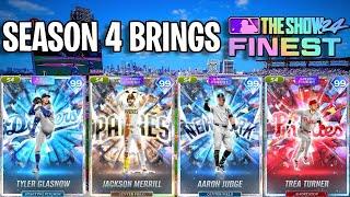 Season 4 Is Here In MLB The Show 24 With The NEW FINEST CARDS!