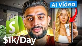 How I Create $1K/Day Dropshipping Ads SUPER EASY Using AI