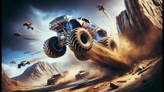  EPIC AVENGER Monster Truck Stunts & Jumps in BeamNG Drive!