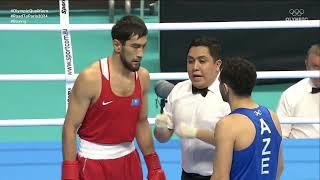 Aslanbek Shymbergenov (KAZ) vs. Sarkhan Aliyev (AZE) World Olympic Qualifiers 2024 QF's (71kg)