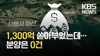 1,300억 원 쏟아부은 대송산단 ‘분양 0건’ / KBS 2021.07.28.