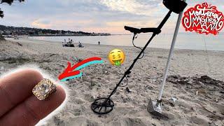 FREE JEWELRY DAY!! Metal Detecting On a CALIFORNIA Beach!