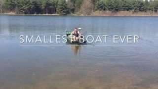 "WORST BASS FISHING TRIP EVER"  JACKASS IN A TINY BOAT  (GET OUTSIDE OHIO)