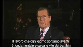 UNICEF: Roger Moore, un'eredità per i bambini
