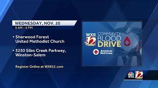 WXII 12 News 9 a.m. headlines November 18