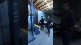 The Runtx Off-Road Electric Stacker is now in operation! 
