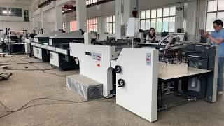 Newest high speed automatic cylinder screen printing machine for spot UV printing