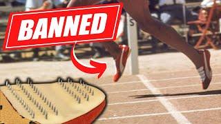 THE BRUSH SPIKE - Banned Track Shoes!