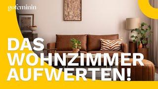 4 Einrichtungstipps: So wirkt dein Wohnzimmer viel teurer