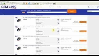 Create an easy quote by using PARTSTECH  integrating over 100 online parts distributor with GEM-LINK