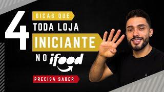 Como VENDER NO IFOOD sendo INICIANTE com LOJA NOVA - 4 Segredos para VENDER MAIS