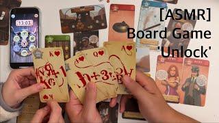 [ASMR] Board Game ASMR, Card Sounds, Whispering, Relaxing, 보드게임ASMR