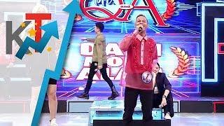 Vice, Anne, Vhong at Jhong, nag-alisan dahil sa haba ng sagot ni Mr. Q & A candidate Jason