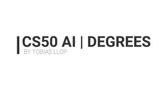 Degrees CS50AI