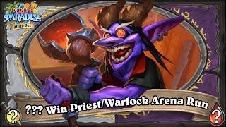 Woop Woop That's the Sound of the Police? Priest/Warlock Dual Class Hearthstone Arena Run