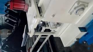 warehouse rack roll forming machine video
