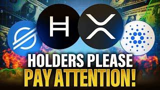 Something VERY BIG Is Happening | XRP XLM ALGO HBAR ADA & More!