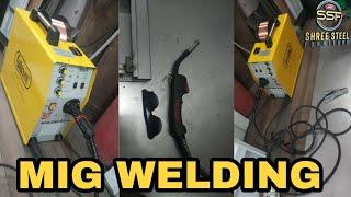 mig welding single phase || small mig welding how it work and performance #migwelding #mig #welding