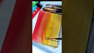 Tree painting-2#shorts #art #tutorial