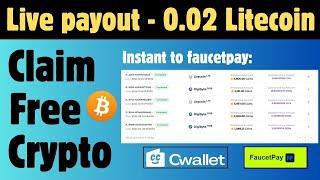 Claim free crypto | unlimited claim 0.0005 LTC per click | Faucetpay earning site #btc