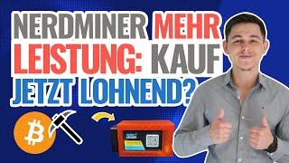 Nerdminer nach Leistungssteigerung nun einen Kauf wert? - Bitcoin Solo Mining für zu Hause