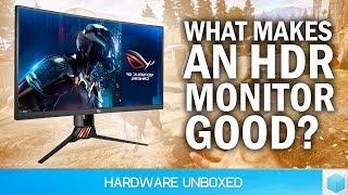 What Specs Do You Need for a "Good" HDR Monitor?