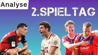 Leverkusen-Serie ist gerissen! Heidenheim auf der1! Spieltagsanalyse Bundesliga 2. Spieltag 2024/25