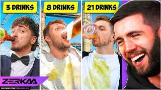 Zerkaa Reacts To YouTuber Monopoly Pub Golf!