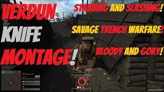 Verdun Melee Montage | Trench Knife Terror!