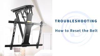 How To Reset Your Ceiling Mount Belt by VIVO