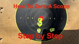 How to zero a scope, PCP, Springer, Gas ram, CO2 rifle hints and tips