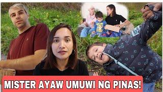 AYAW UMUWI NI MISTER NG PINAS! Dutch-filipina couple