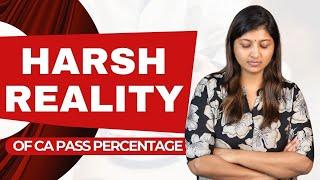 HARSH REALITY OF CA PASS PERCENTAGE