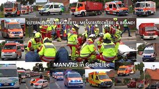 [ELTERNABEND ESKALIERT! MANV/25] E57 + Einsatzfahrten Salzgitter, Wolfenbüttel, PE, BS, GS, WOB & HI