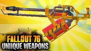 Fallout 76 Legendary Weapons - "PYROLYZER" Weapon Location Guide! (Fallout 76 Unique Weapons)