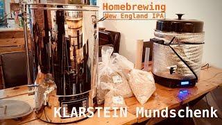 Homebrewing New England IPA with KLARSTEIN Mundschenk,(Brew Monk), let's brew.