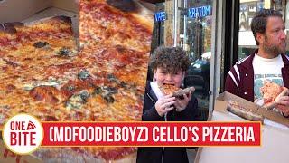 Barstool Pizza Review - Cello's Pizzeria (New York, NY) with @MdFoodieBoyz