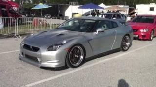 Nissan GTR vs. Subaru WRX Drag Race Video - Road Test TV ®