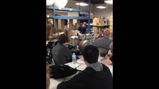 Keith Carlock plays for Steve Weiss Music at Gretsch Factory [Part 1]