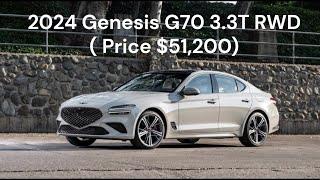 2024 Genesis G70 3 3T RWD| #2024| #Genesis| #G7033T| #RWD| #2024Genesis| AUTOS truth